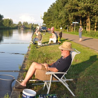 Vissen in de weerribben