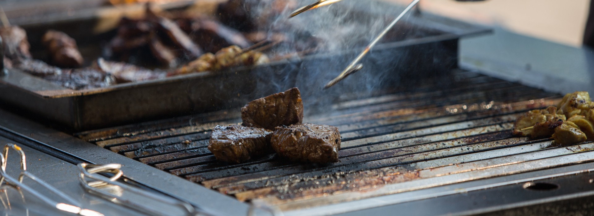 Verzorgde barbecue
